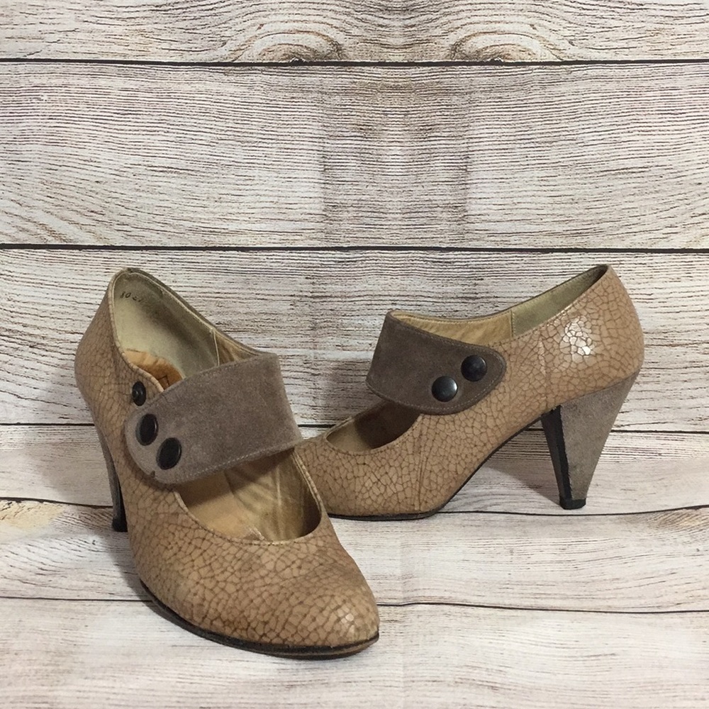 Seducta Vintage French Shoes Leather Size 6 1/2